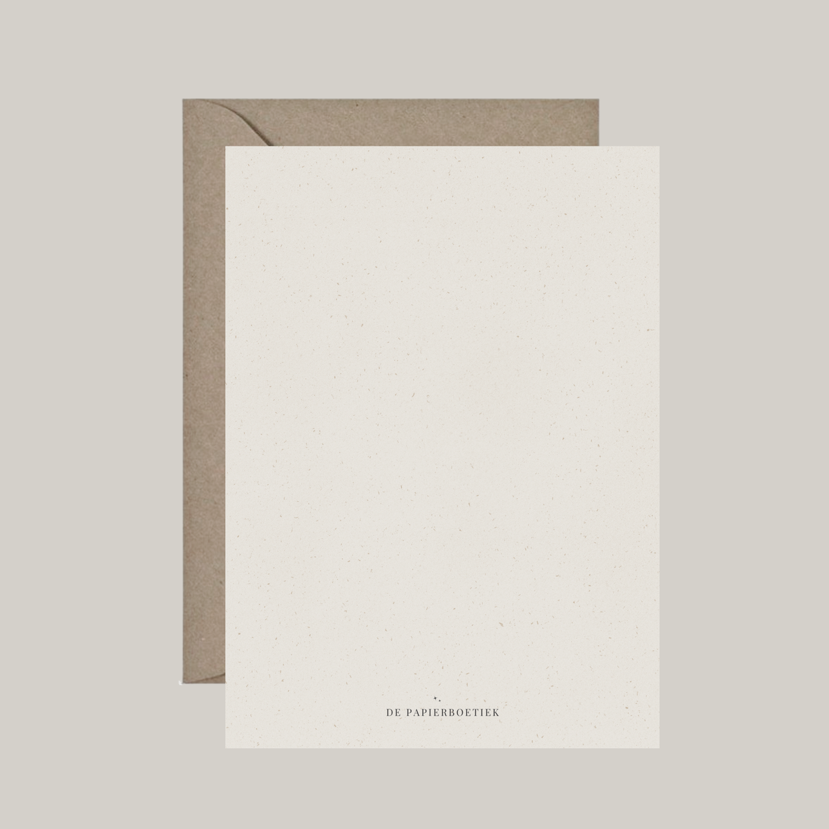 Gevouwen kaart met envelop | merry & bright