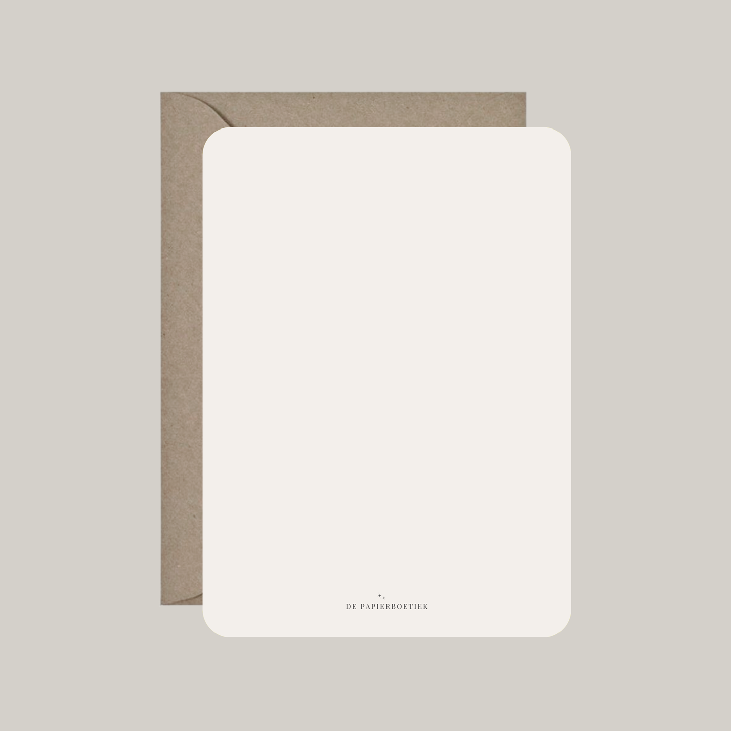 Kaart met envelop | let's eat cake
