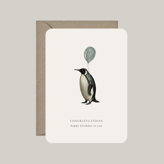 Kaart met envelop | congratulations - happy birthday to you