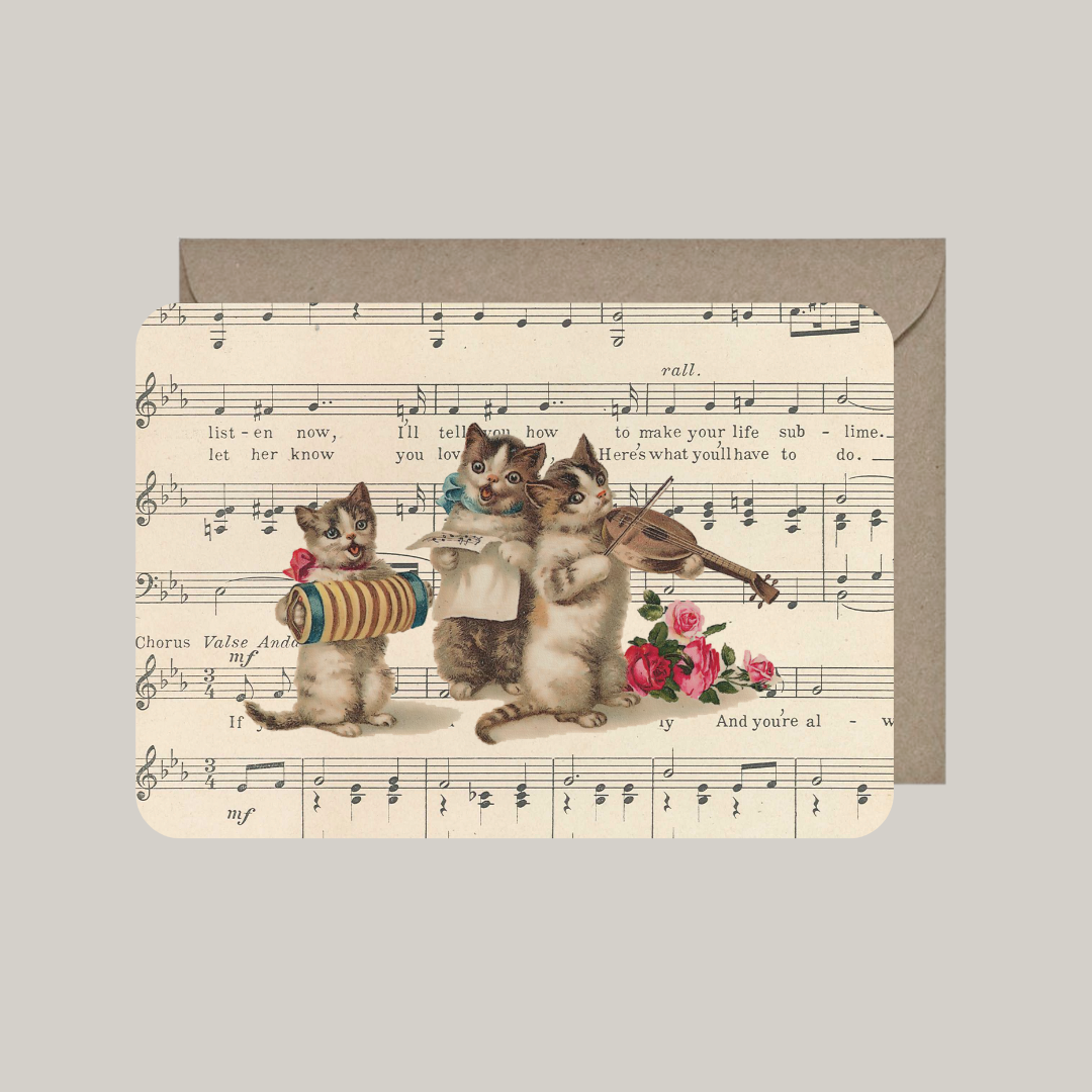 Card with envelope | music maestro
