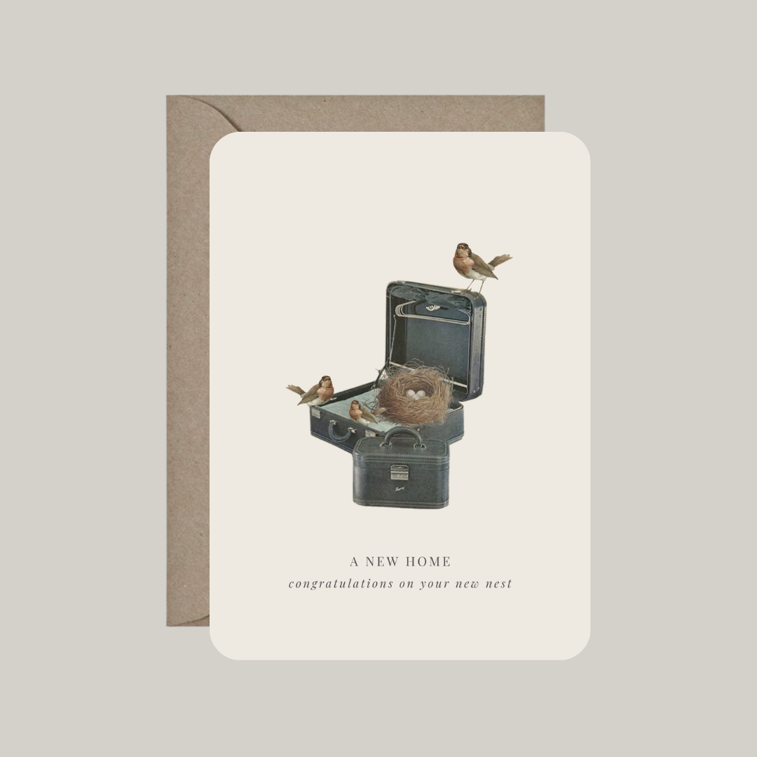 Card with envelope | a new home