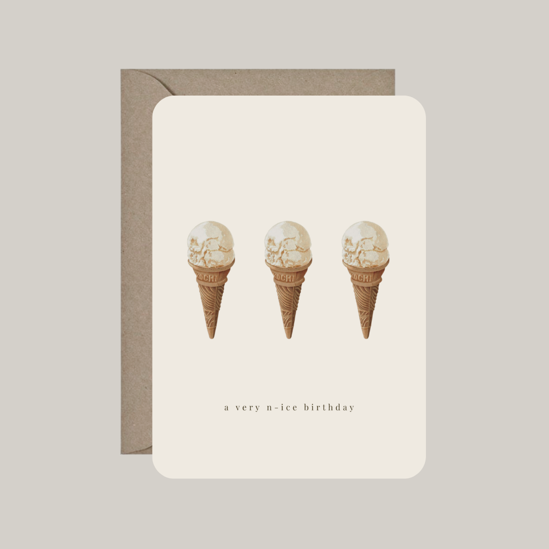 Card with envelope | a very nice birthday