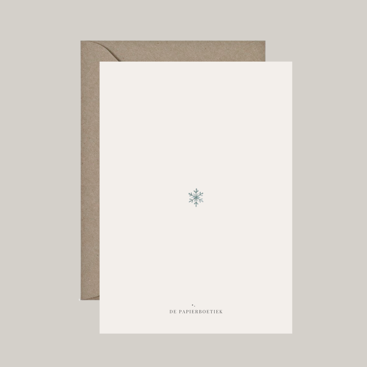 Gevouwen kaart met envelop | wishing you the most wonderful new year
