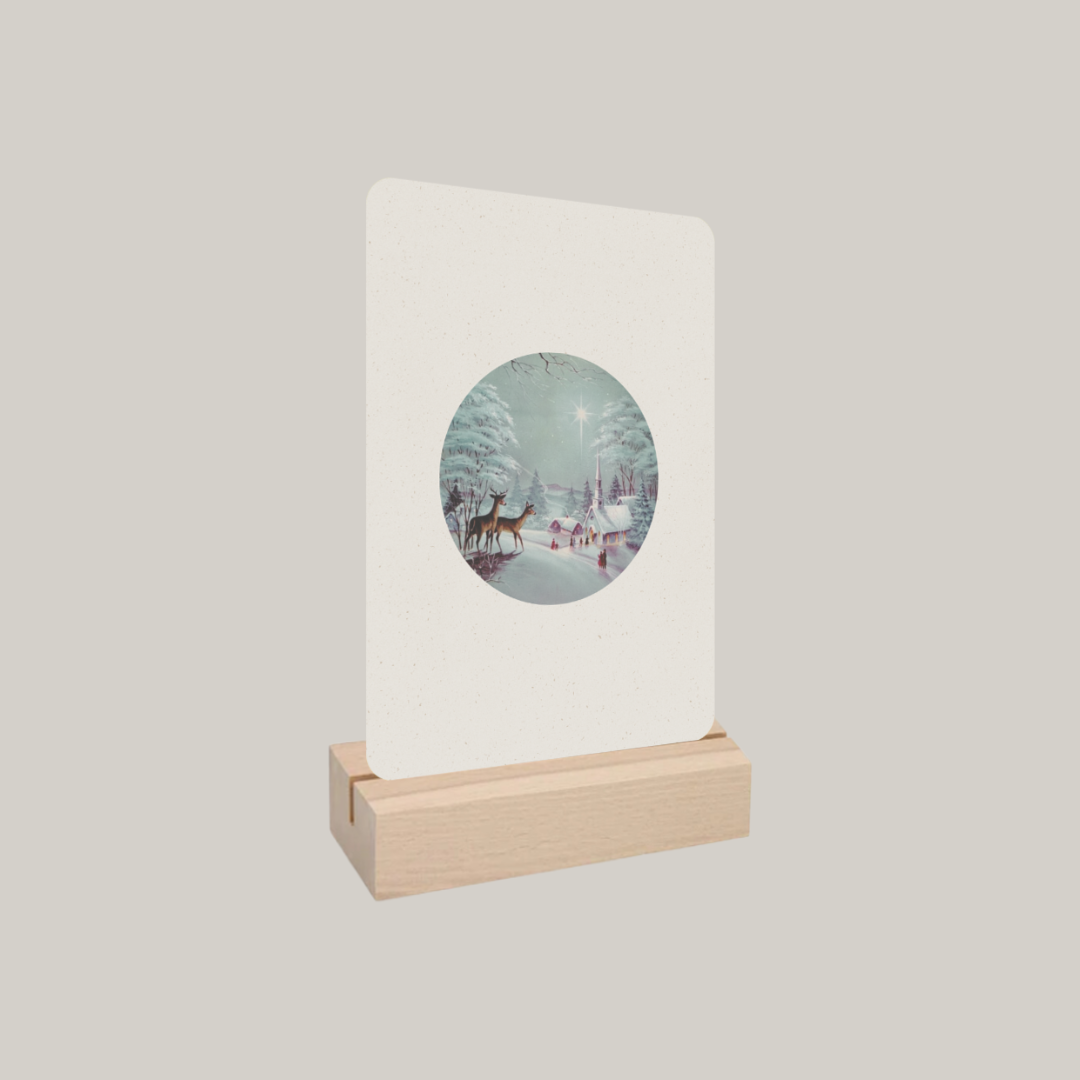 Kaarthouder uit beukenhout