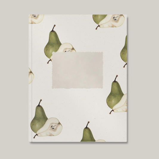 Notitieboekje met lijntjes | peren
