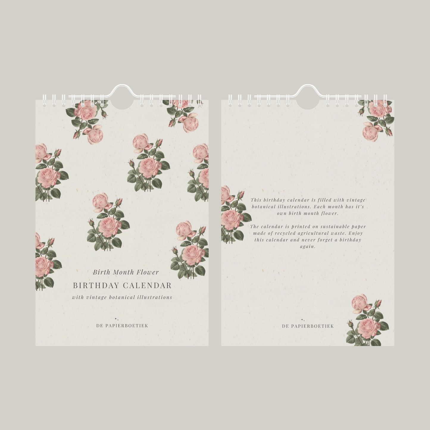 Verjaardagskalender | geboortebloemen