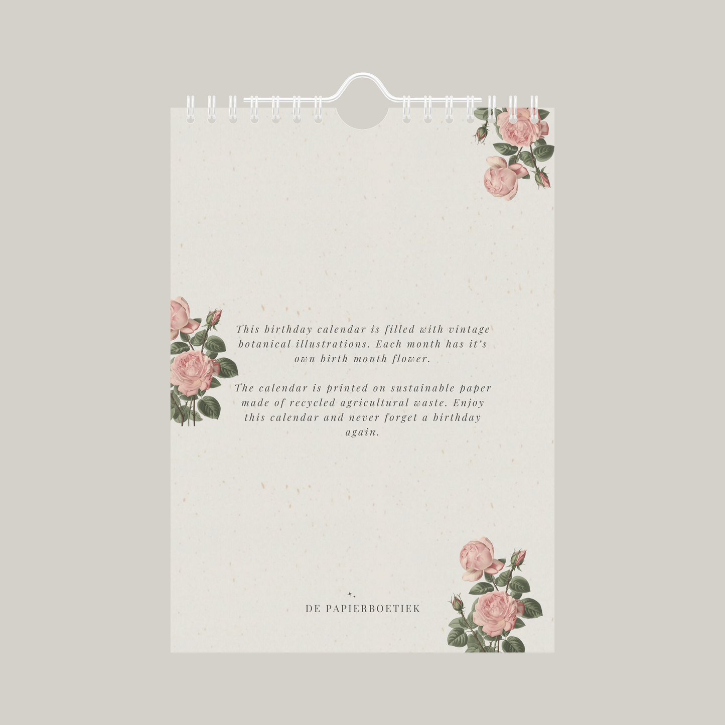 Verjaardagskalender | geboortebloemen