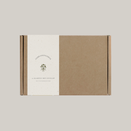 Verrassingsbox | 12 kaarten met envelop